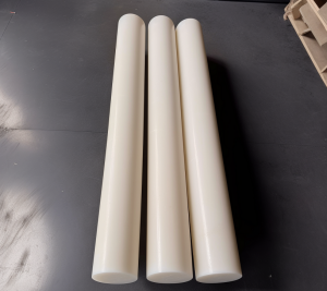 ODM OEM Engineering Plastic Cast PA6 Polyamide Nylon plastika Tube Rod sy Bar Loko namboarina amin'ny habeny